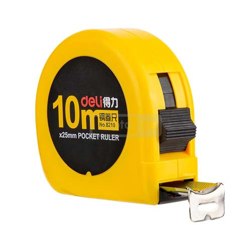 DELI-დელი საზომი რულეტკა 10მ